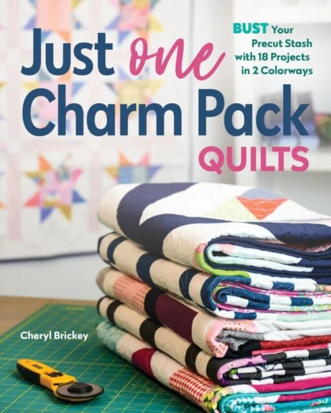 Bilde av Just One Charm Pack Quilts av Cheryl Brickey