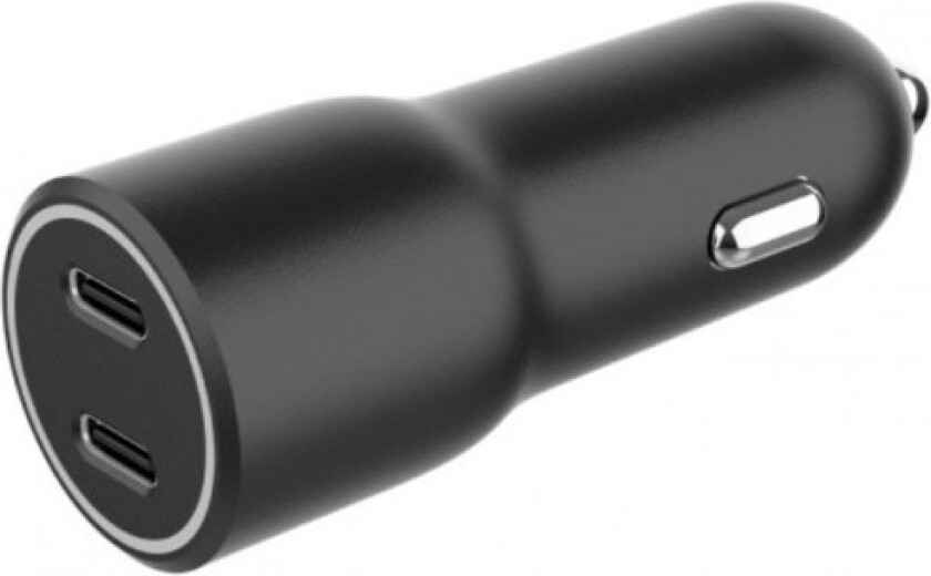 Lader Billader 2X Usb Type-C 40W 4A Sort