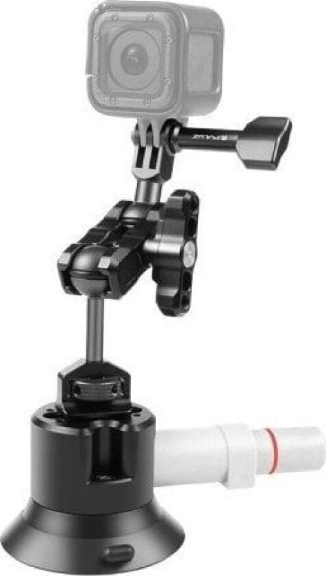 Puluz Car Frontrutefeste Med Puluz Pumpe For Gopro Hero, Dji Osmo Action Pu845b