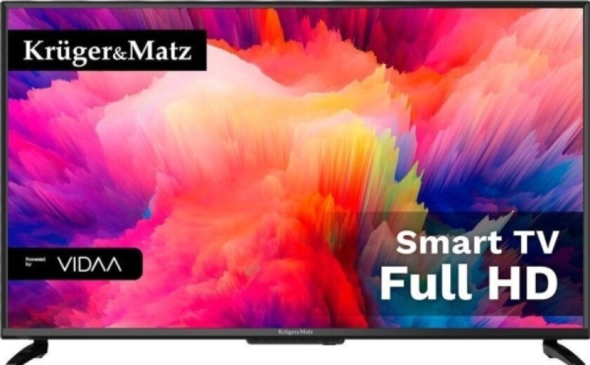 Krüger&Amp Matz Television Kruger & Matz 40&Quot  Fhd Smart Dvb-T2/S2 H.265 Hevc