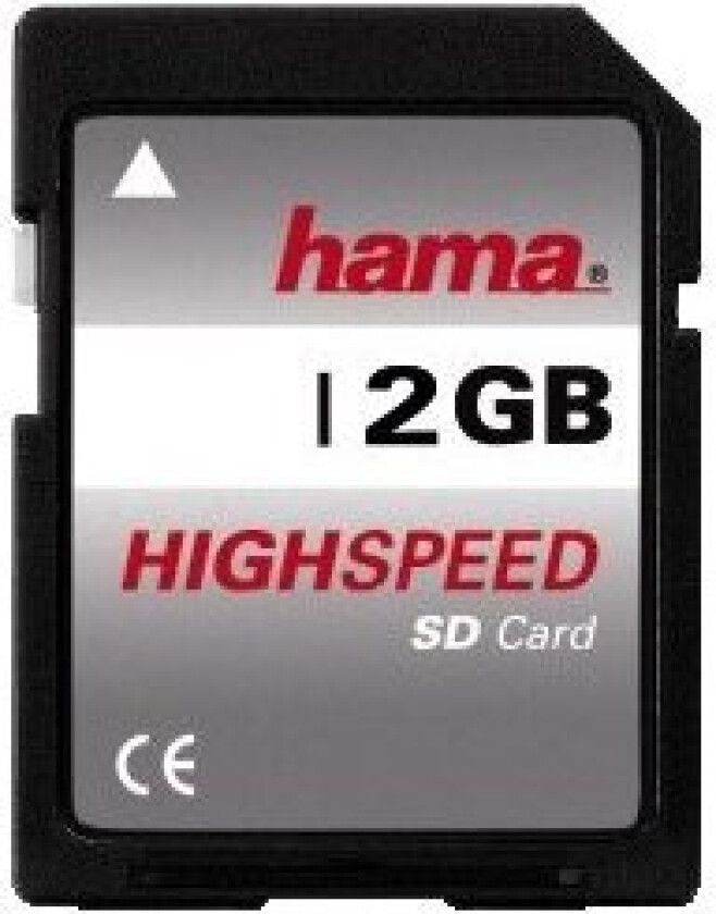 High Speed - Flashminnekort - 2 Gb - Sd
