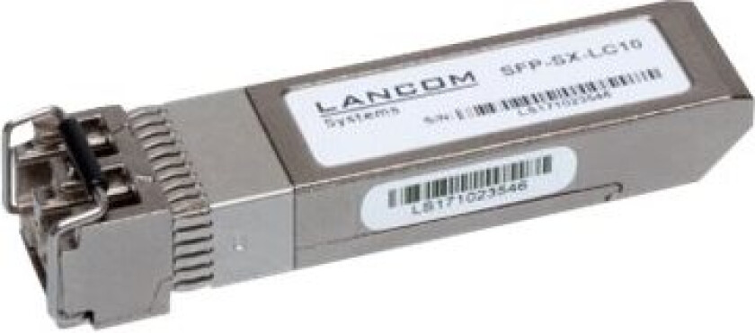 Lancom Sfp-Sx-Lc10 - Sfp+ Transceivermodul - 10Gbe - 10Gbase-Sx - Lc Multimodus - Opptil 300 M - 850 Nm (Pakke Med 10)