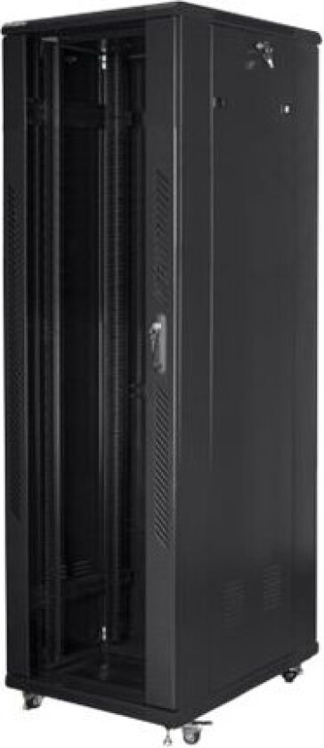 Lanberg - Rack Skap - Svart, Ral 9004 - 42U - 19"