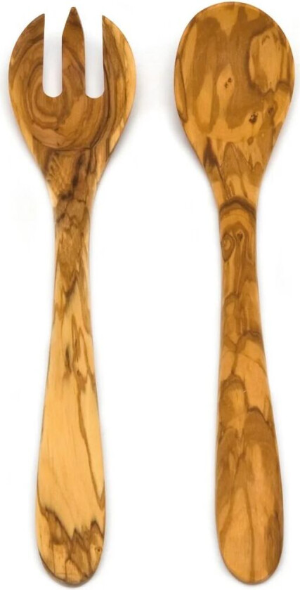 salatbestikk oliventre 2 deler 30 cm