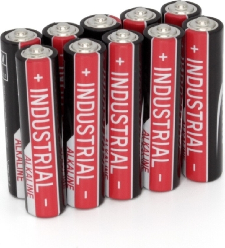 Ansmann 1501-0009, Engangsbatteri, Aaa, Alkalinsk, 1,5 V, 10 Stykker, Cd (Kadmium), Hg (Kvikksølv)