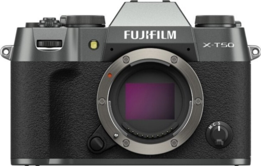 Systemkamera Fujifilm X-T50 Charcoal Silver (Mørk Sølv)