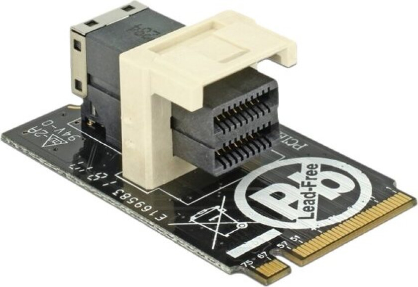 Bilde av Delock Adapter M.2 Key M > Sff-8643 Nvme Horizontal 2242 - Grensesnittsadapter - 2.5" - U.2 Nvme - M.2 Card