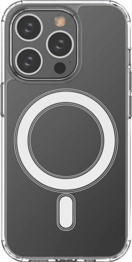 Gjennomsiktig Magnetdeksel Med Magsafe Til Iphone 15 Pro - Gjennomsiktig