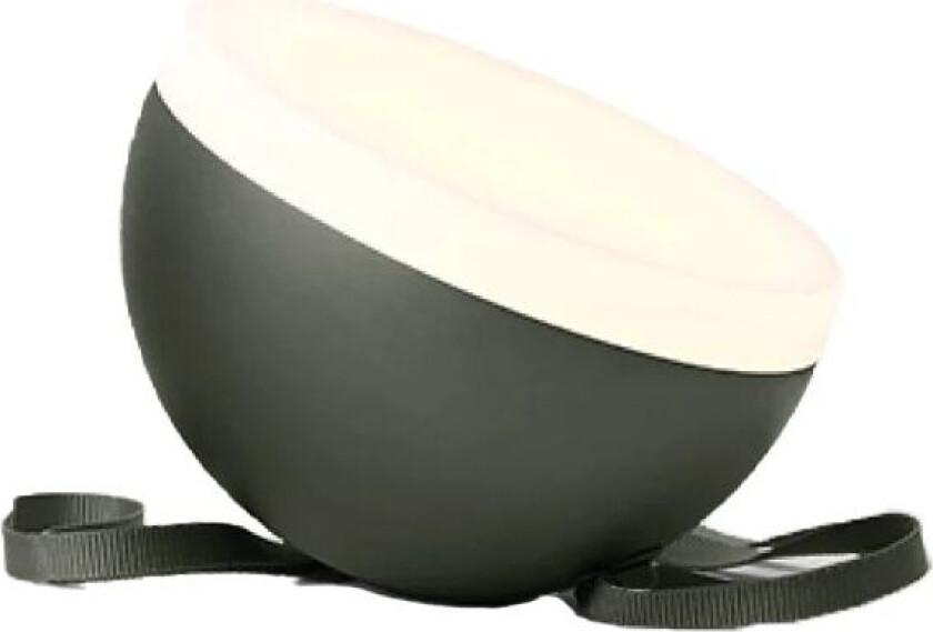 Sphere bærbar lampe Deep green