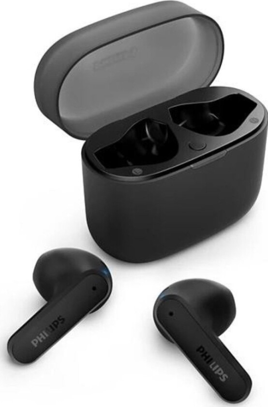 - True Wireless-Hodetelefoner Med Mikrofon