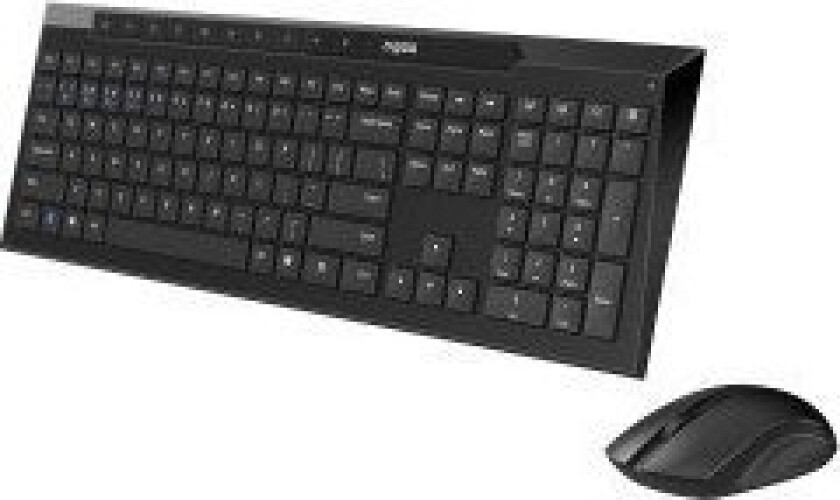 Wireless Multi-Mode 8210M Tastatur + Mus Svart
