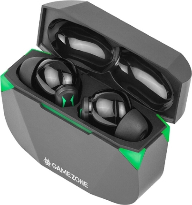 Gamezone T3 Pro, True Wireless Stereo (Tws), Samtaler/Musikk, 20 - 20000 Hz, Hodesett, Sort
