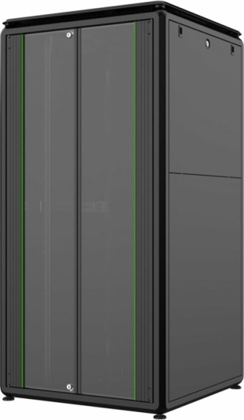 By Logon Data Line - Rack Skap - 800 X 800 Mm, Data Line - Free-Standing - Svart - 32U - 19"