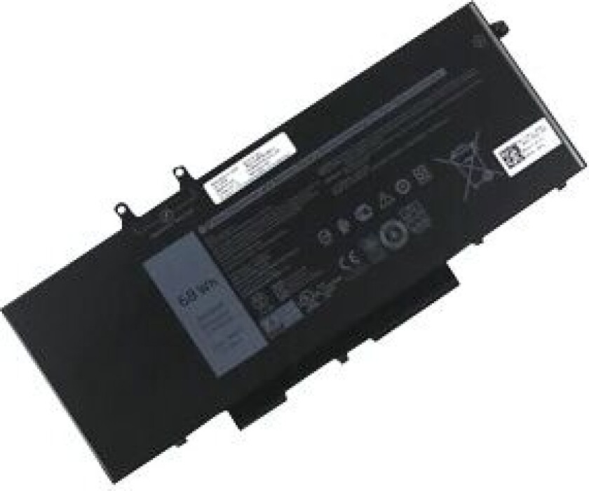 Primary Battery - Batteri Til Bærbar Pc - Litiumion - 4-Cellers - 68 Wh - For Latitude 5401, 5410, 5411, 5510, 5511