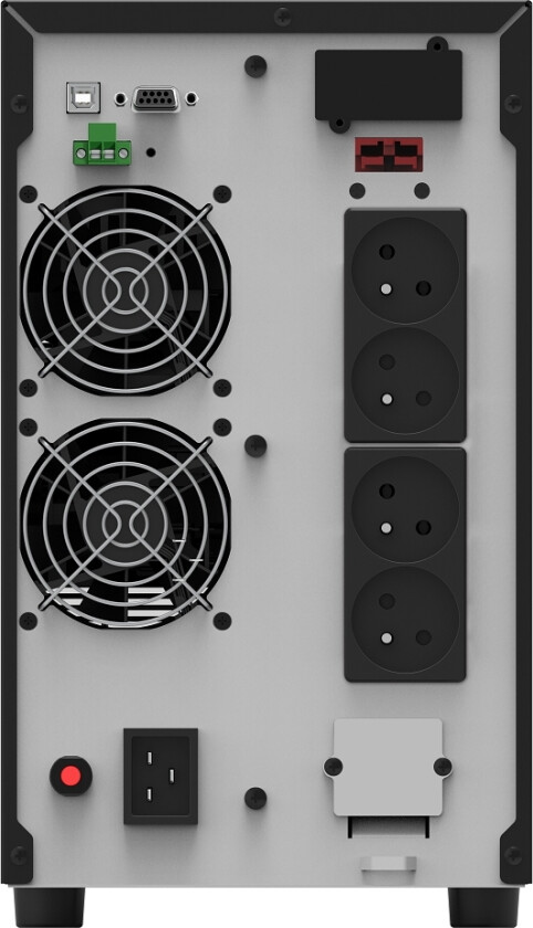Powerwalker Vfi 3000 At Fr - Ups - Ac 80 - 300 V - 2700 Watt - 3000 Va - 9 Ah - Rs-232, Usb - Utgangskontakter: 5