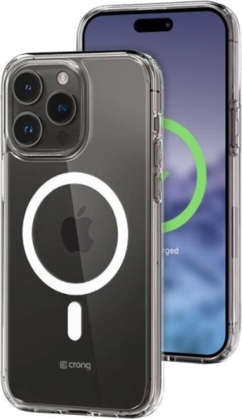 Clear Mag-Deksel - Iphone 15 Pro Magsafe-Deksel (Gjennomsiktig)