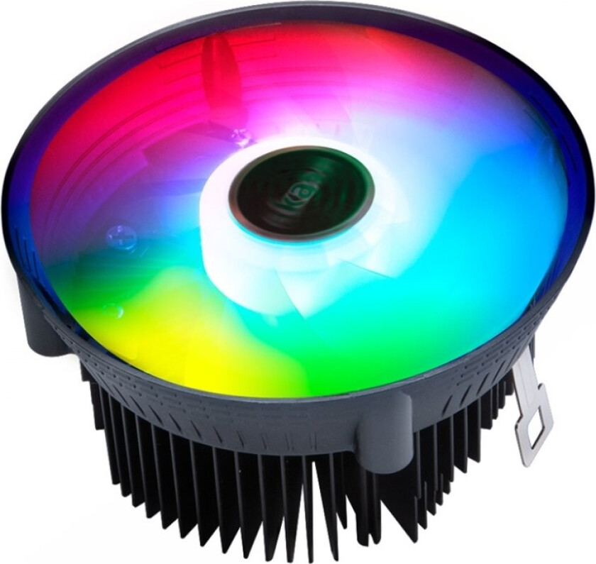 Akasa Vegas Chroma Am - Prosessorkjøler - (For: Am3+, Am4, Am5) - Anodisert Aluminium - 120 Mm - Svart