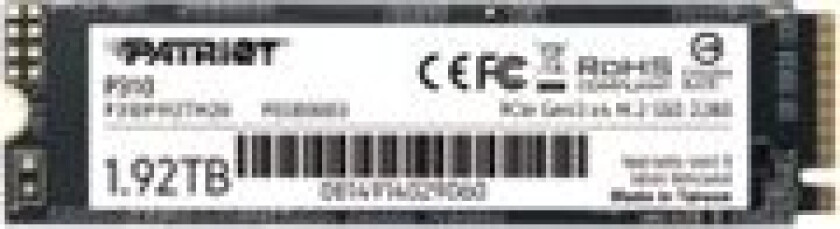 Patriot P310 - Ssd - 1.92 Tb - Intern - M.2 2280 - Pcie 3.0 X4 (Nvme)