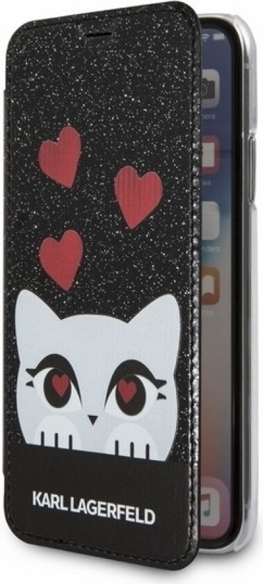 Valentine-Deksel Til Apple Iphone X Svart (Klflbkpxvdcbk)