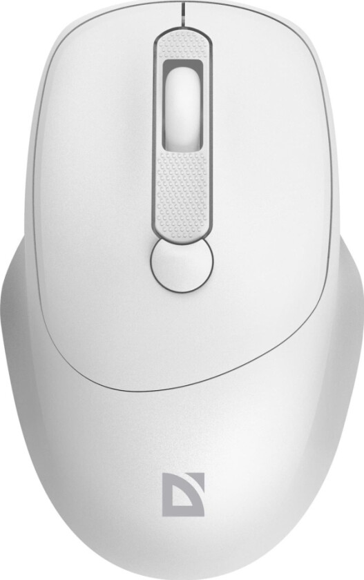 Feam Mm-296 Optisk Klikkfri Trådløs Mus Lydløs 1600 Dpi Hvit
