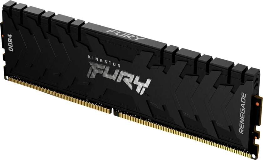 Kingston Fury Renegade - Ddr4 - Modul - 32 Gb - Dimm 288-Pin - 3000 Mhz / Pc4-24000 - Cl16 - 1.35 V - Ikke-Bufret - Ikke-Ecc - Svart