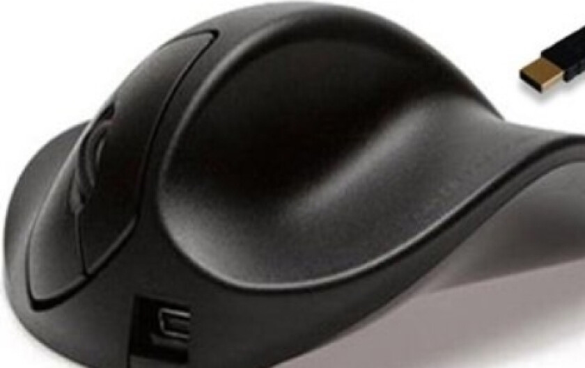 Handshoemouse Høyre Medium - Vertikal Mus - Høyrehendt - Laser - 3 Knapper - Trådløs - Trådløs Mottaker (Usb) ( M2ub-Lc )