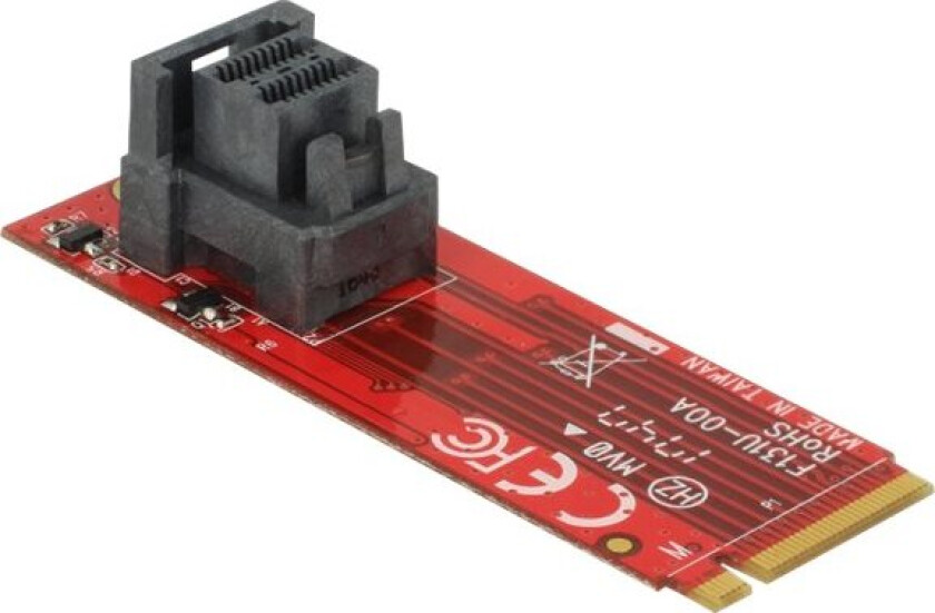 Delock Adapter M.2 Key M > Sff-8643 Nvme Vertical - Grensesnittsadapter - 2.5" - U.2 Nvme - M.2 Card