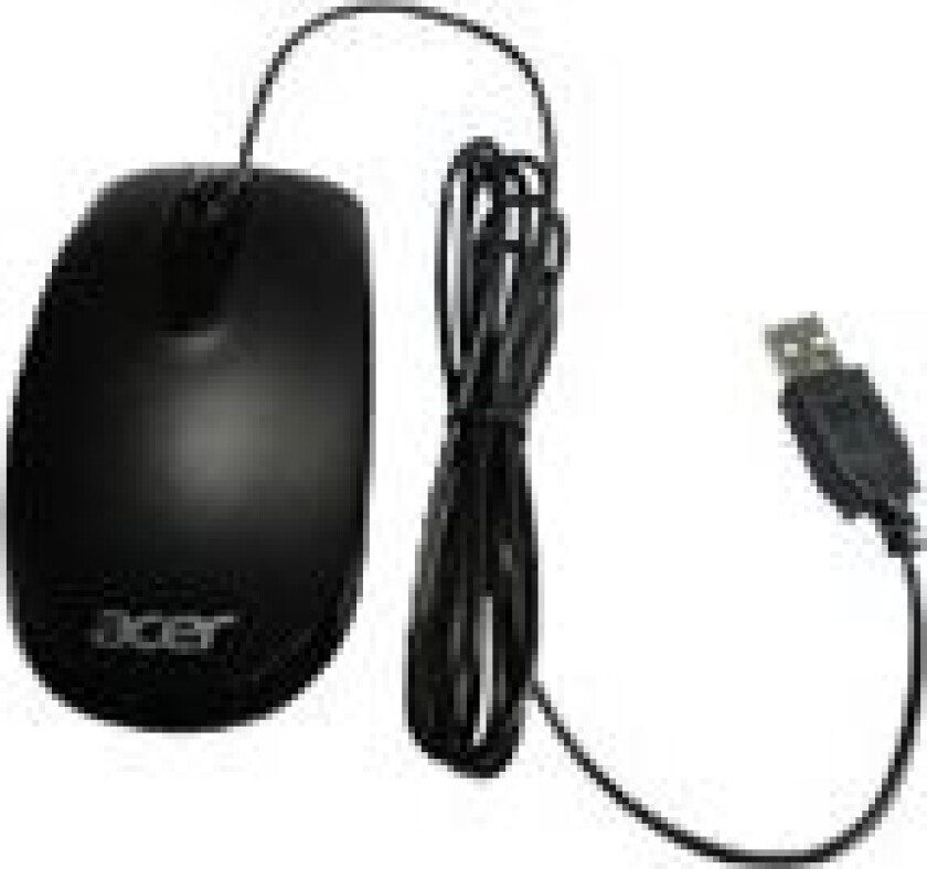 Lite-On Sm-9020B - Mus - Optisk - Kablet - Usb - Svart - For Aspire X1935