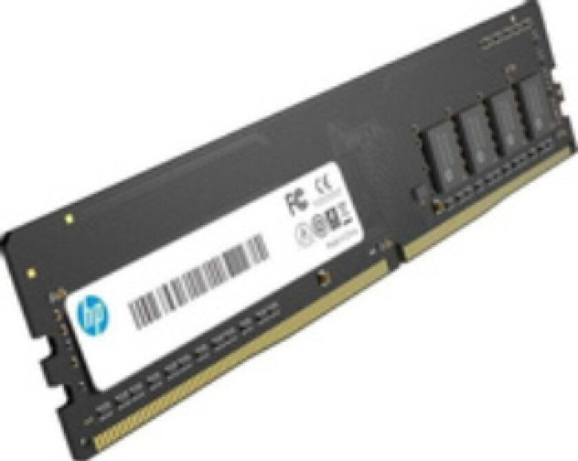 Hp V2 - Ddr4 - Modul - 8 Gb - Dimm 288-Pin - 2400 Mhz / Pc4-19200 - Cl17 - 1.2 V - Ikke-Bufret - Ikke-Ecc