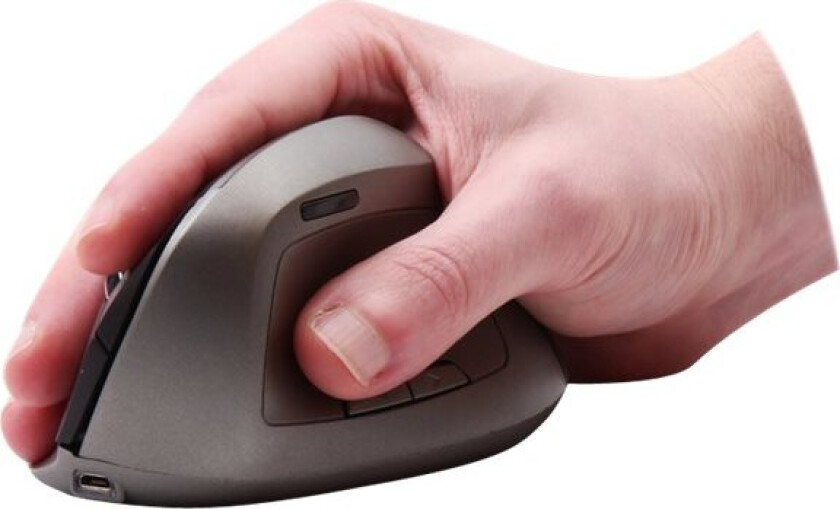 Ordissimo - Mus - Ergonomisk - Trådløs, Kablet