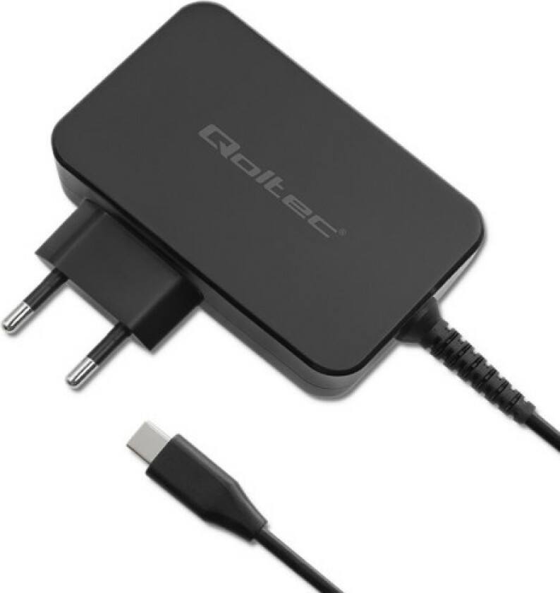 Lader Gan Power Pro Lader | 1Xusb-C | 100W | 5-20V | 3-5A | Svart
