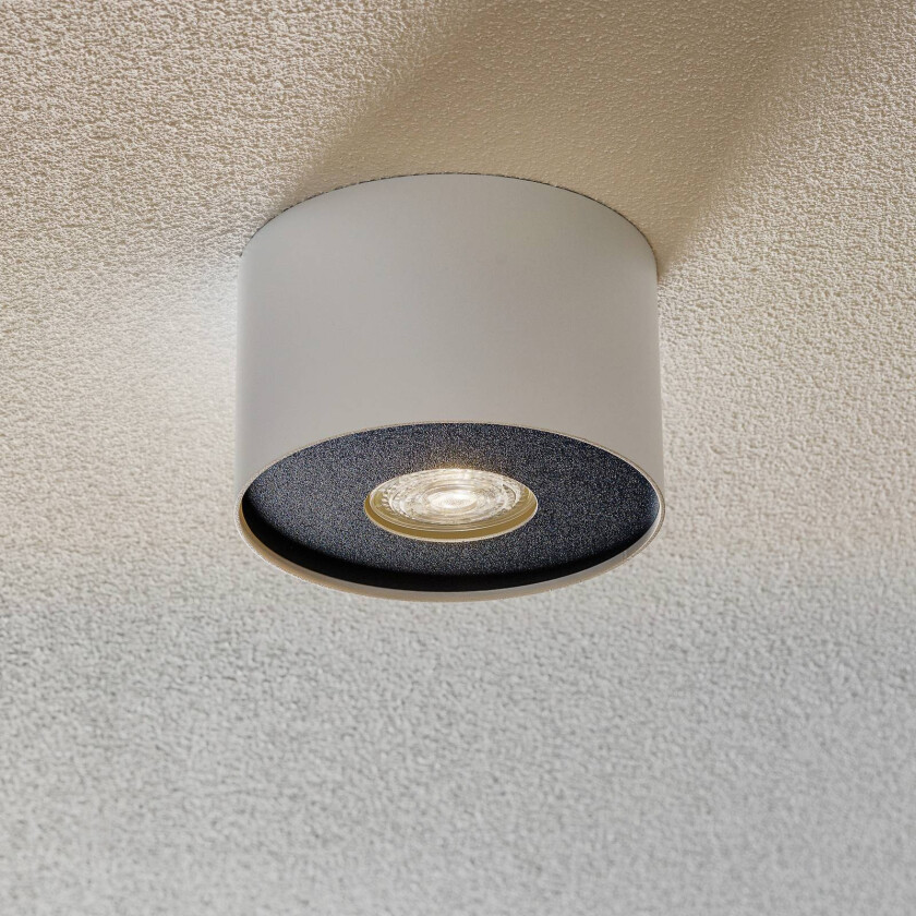 Takspot Point S i sylindrisk spotlight, hvit