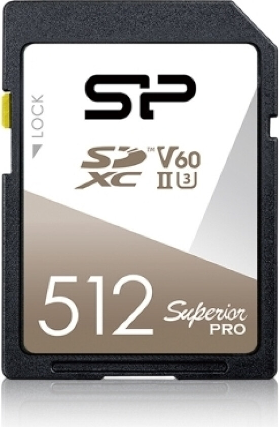 Superior Pro, 512 Gb, Sdxc, Klasse 10, Uhs-Ii, 280 Mb/S, 170 Mb/S