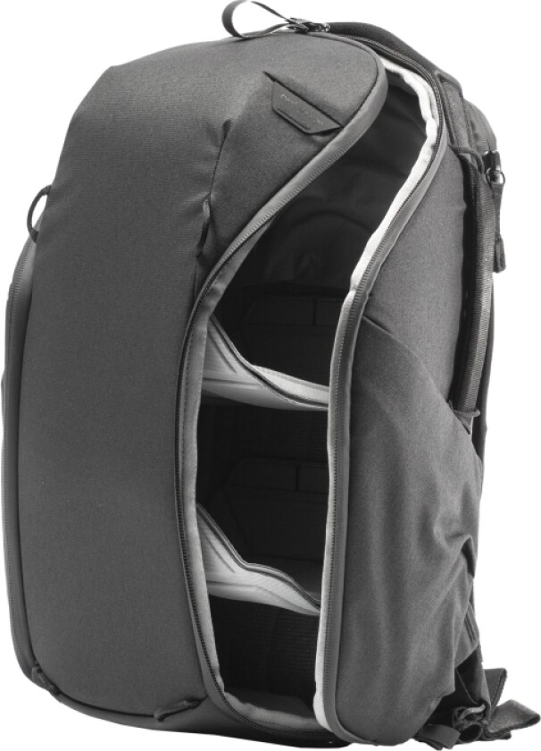 Everyday Backpack - Ryggsekk For Kamera Med Linser / Notebook / Drone - 400D-Nylonlerret - Svart - 13"