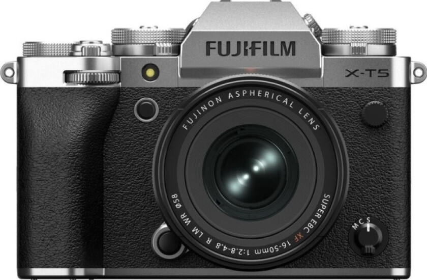Systemkamera Fujifilm X-T5/Xf16-50Mmf2.8-4.8 R Lm Wr Sølv (Sølv)