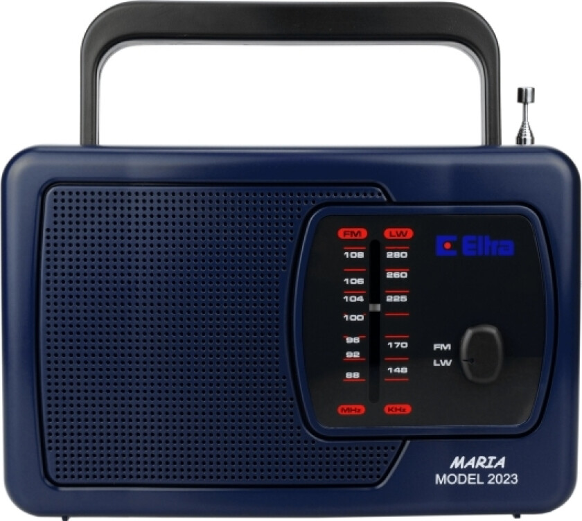 Eltra Radio Maria Mørkeblå