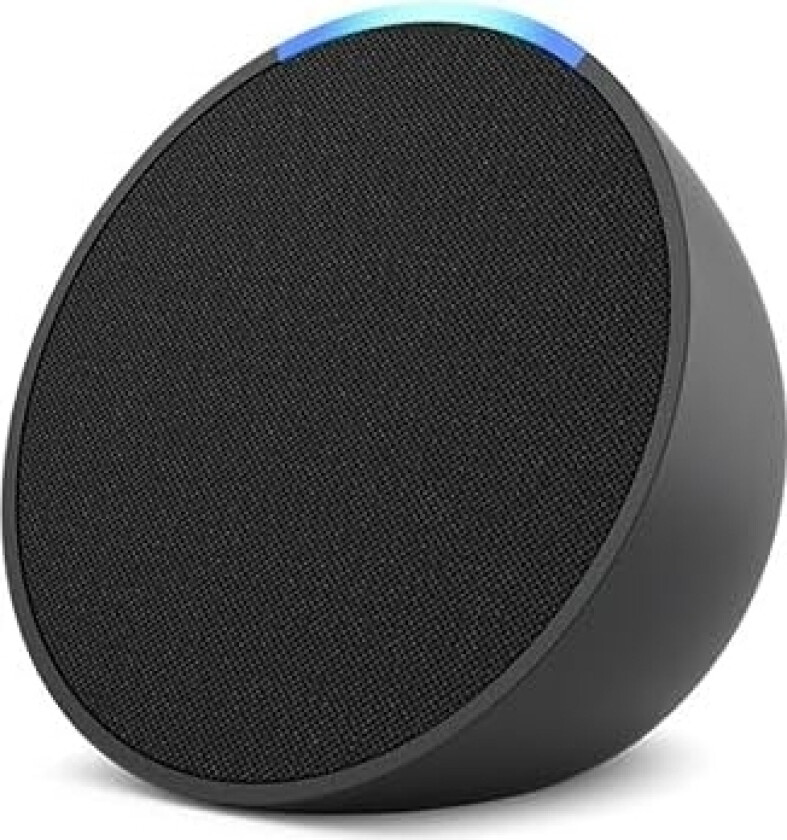 Echo Pop,  Alexa, Rund, Svart, Android, Fire Os, Ios, 4,95 Cm, Knappar