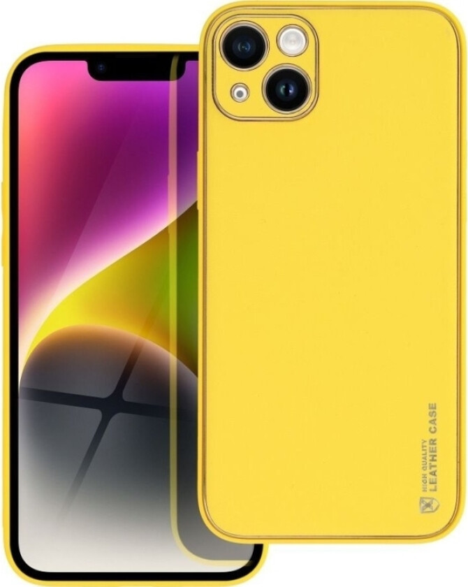 Oem Futera Leather Case Skórzany Do Iphone 14 Plus óty