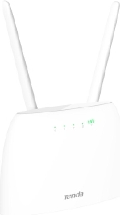 Tenda 4G07, Wi-Fi 5 (802.11Ac), Dobbelbånd (2.4 Ghz / 5 Ghz), Ethernet/Bredbåndsforbindelse, 4G, Hvit, Frittstående Router