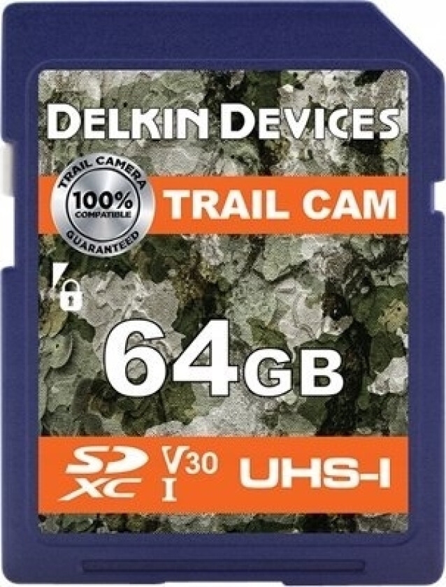 Trail Cam Sdxc 64Gb Class 10 Uhs-I V30-Kort (Dddsdtrl-64Gb)
