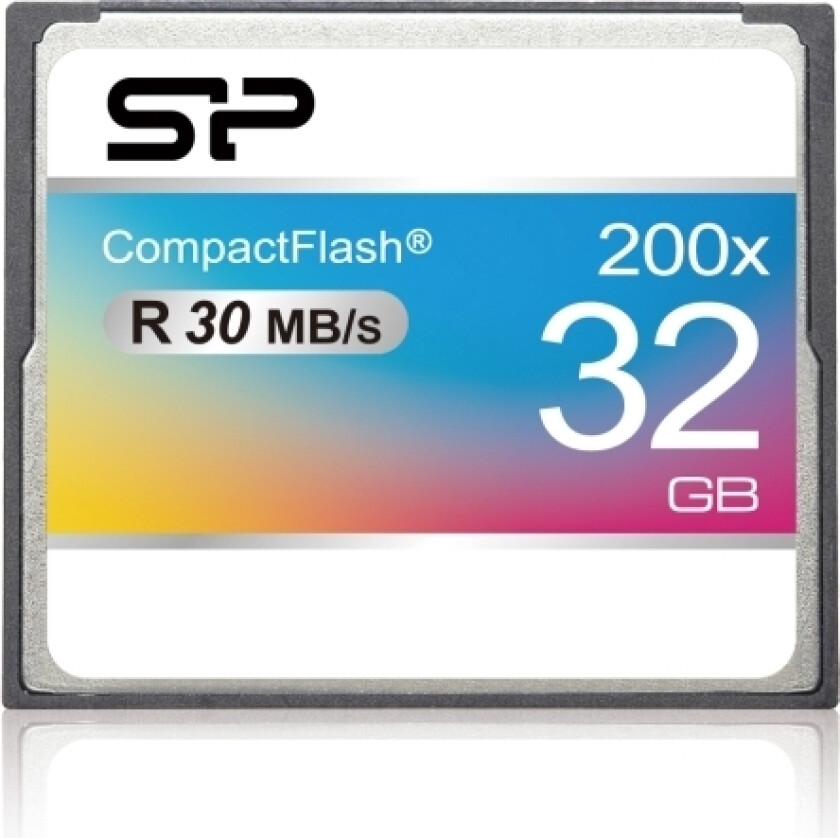 32Gb Compact Flash 200X, 32 Gb, Compactflash, Grå