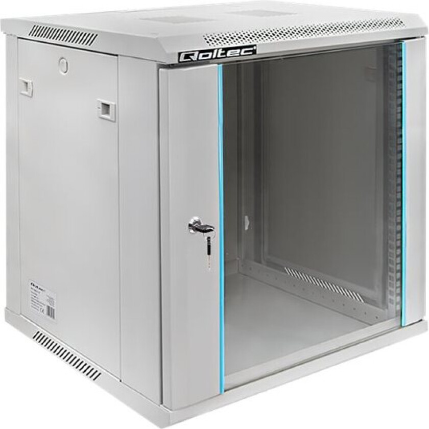 - Rack Skap - Grå - 12U - 19"