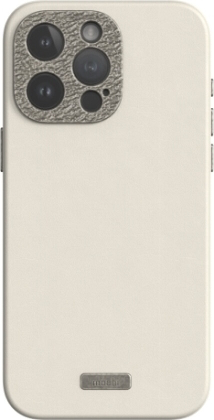 Napa Magsafe - Iphone 15 Pro Max Lærveske (Eggnog White)