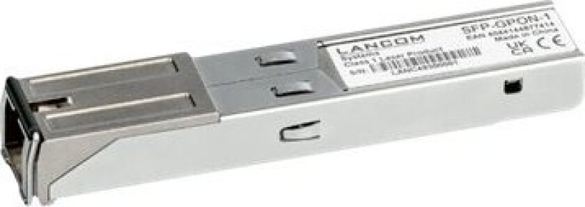 Bilde av Lancom Sfp-Gpon-1 - Sfp (Mini-Gbic) Transceivermodul - 1Gbe, Gpon - Sc/Apc-Enkeltmodus - 1310 (Tx) / 1480-1500 (Rx) Nm