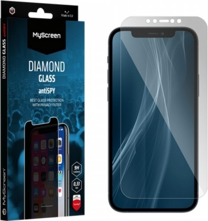 Myscreen Ms Antispy Diamond Glass Iphone 15 6.1" Grdintas Stiklas