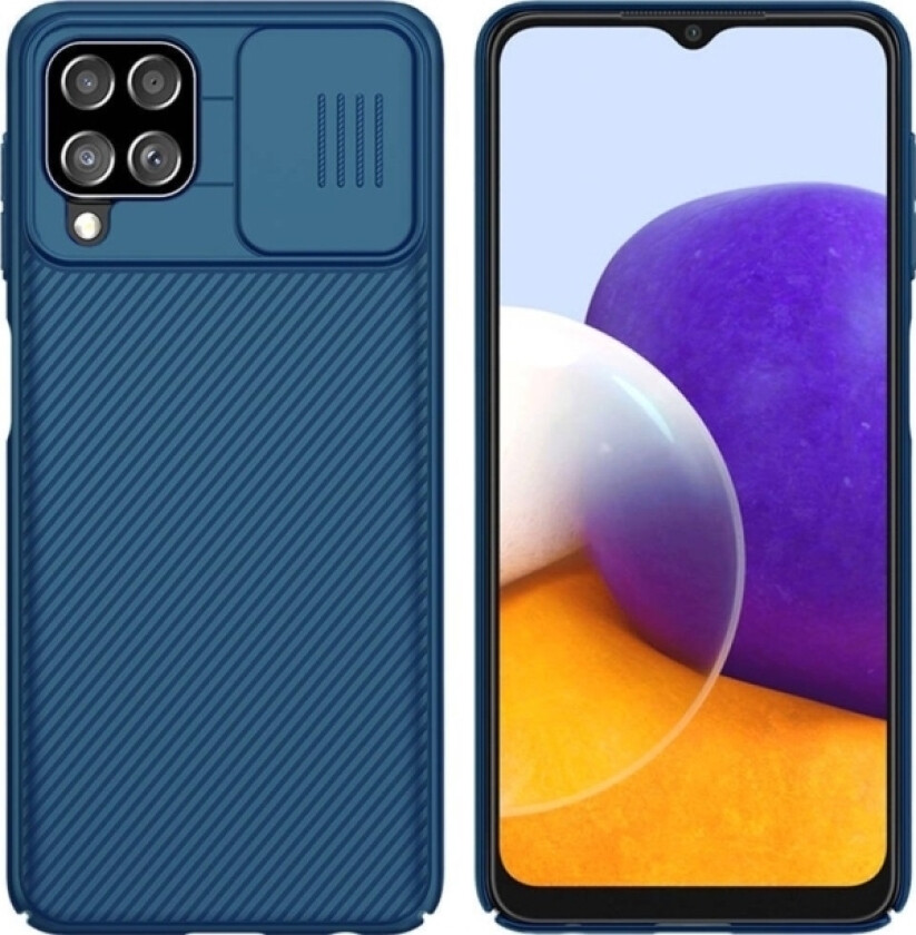 Nillkin Nillkin Camshield-Deksel Til Samsung Galaxy A22 4G/M22 (Blå) Universal