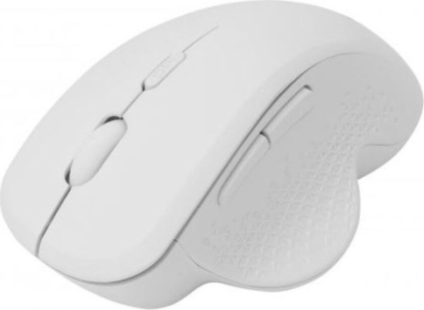 Sbox Ergonomisk Trådløs Mus - 1600 Dpi - Hvid