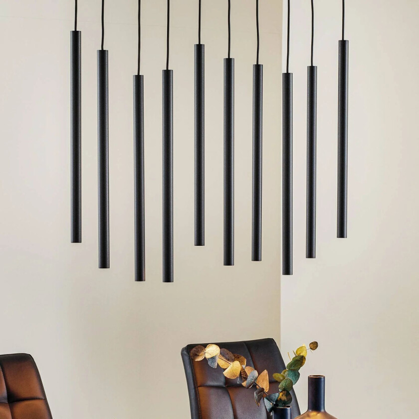 Hengelampe Laser, 10 lyskilder, svart