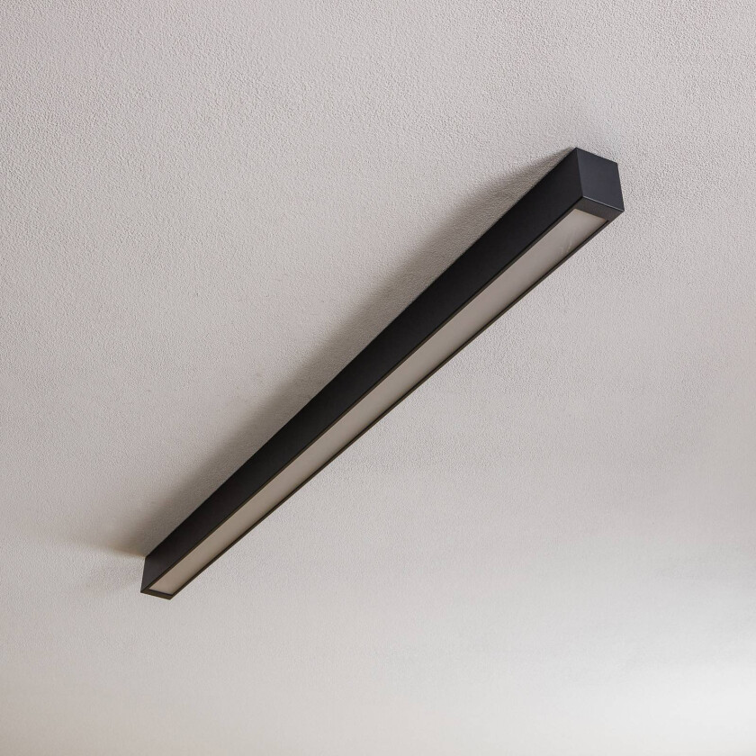 Taklampe Straight graphite 122 cm