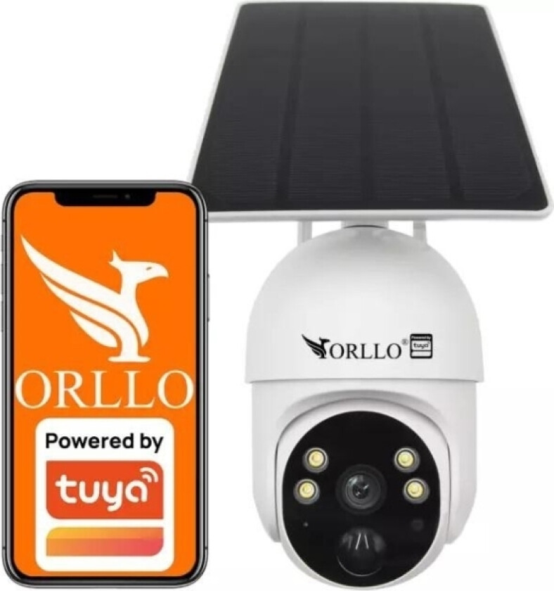 4G Lte Wireless Rotating Ip Camera With Solar Panel Orllo Tz1 Pro